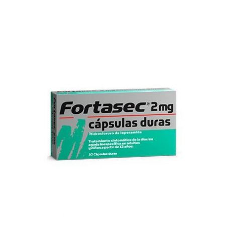 FORTASEC 2 mg 10 CAPSULAS