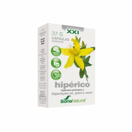 HIPERICO ACCION CONTINUA SORIA NATURAL HOMEOSOR 30 CAPSULAS