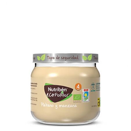 NUTRIBEN ECO PLATANO MANZ 120G