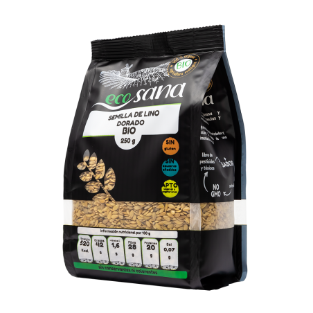 SEMILLA LINO DORADO BIO 250 GR ECOSANA