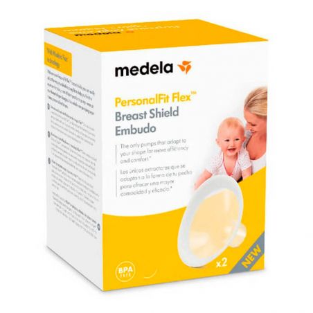 MEDELA EMBUDO PERSONALFIT FLEX TALLA M 24 MM 1 UNIDAD