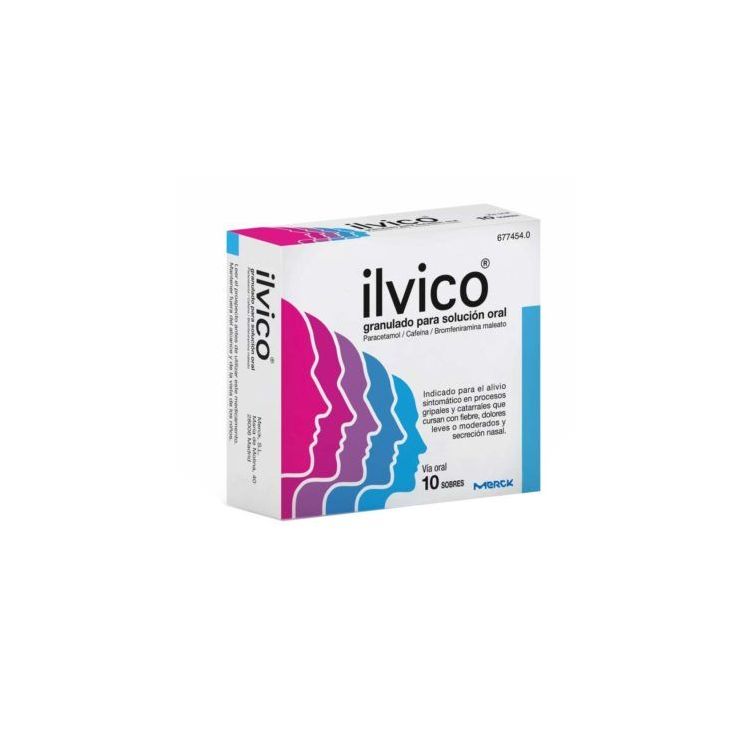 ILVICO 10 SOBRES GRANULADO PARA SOLUCION ORAL