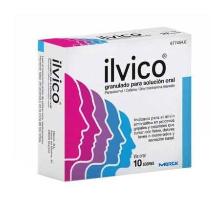 ILVICO 10 SOBRES GRANULADO PARA SOLUCION ORAL