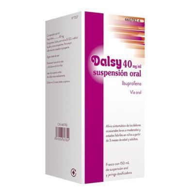 DALSY 40 mg/ml SUSPENSION ORAL 1 FRASCO 150 ml
