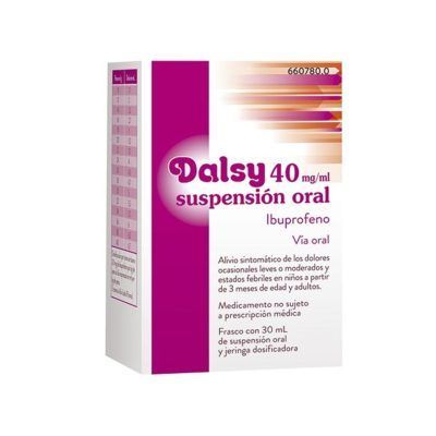 DALSY 40 mg/ml SUSPENSION ORAL 1 FRASCO 30 ml