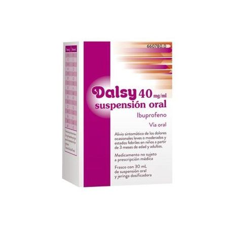 DALSY 40 mg/ml SUSPENSION ORAL 1 FRASCO 30 ml