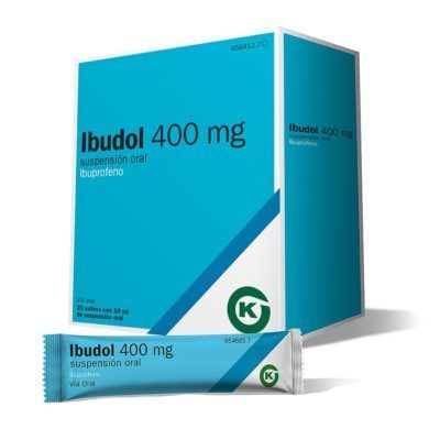 IBUDOL 400 MG 20 SOBRES SUSPENSION ORAL 10 ML