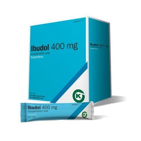 IBUDOL 400 MG 20 SOBRES SUSPENSION ORAL 10 ML