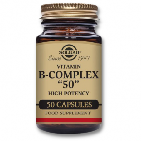 SOLGAR B COMPLEX "50" HIGH POTENCY 50 CAP