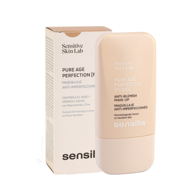 SENSILIS PURE AGE PERFECTION FLUID 01 BEIGE 1 ENVASE 30 ML