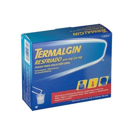 TERMALGIN RESFRIADO 10 SOBRES POLVO PARA SOLUCION ORAL