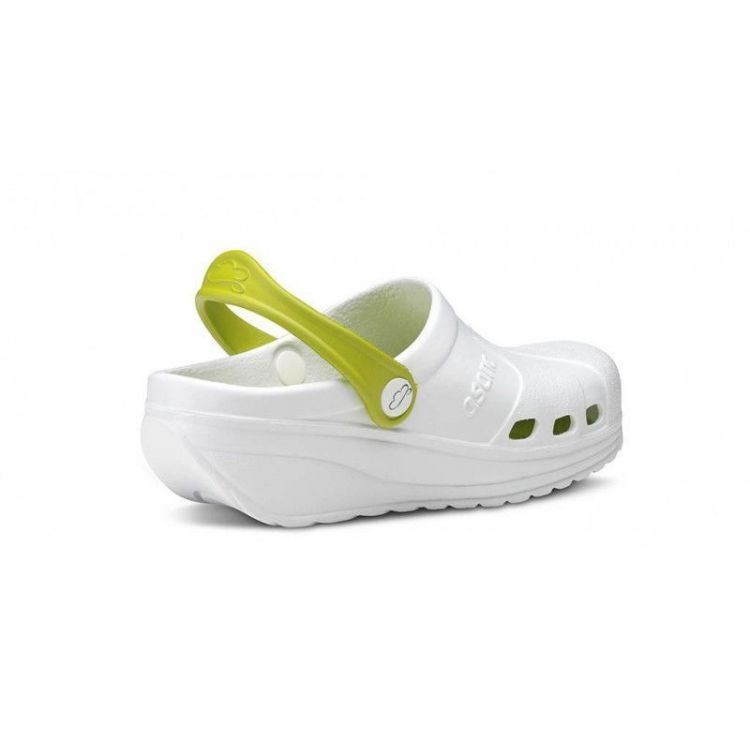 ZUECO ASANA BLANCO PISTACHO Nº 39
