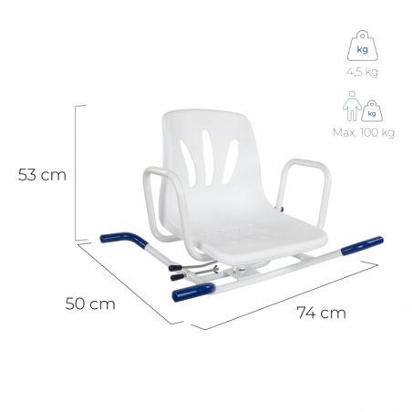 SILLA BAÑO GIRATORIA BAÑERA LAGO