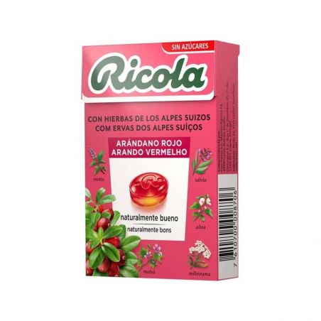 RICOLA BOLSA S/AZ ARANDANO 70G
