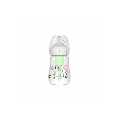 BIBERON BOCA ANCHA SELVA DR BROWN´S NATURAL FLOW 1 UNIDAD 150 ML