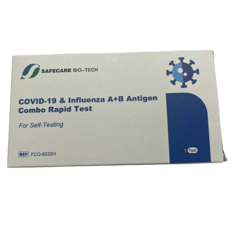 TEST NASAL COMBINADO AUTODIAG SAFECARE BIO-TECH SARS-COV-2 GRIPE A/B 1