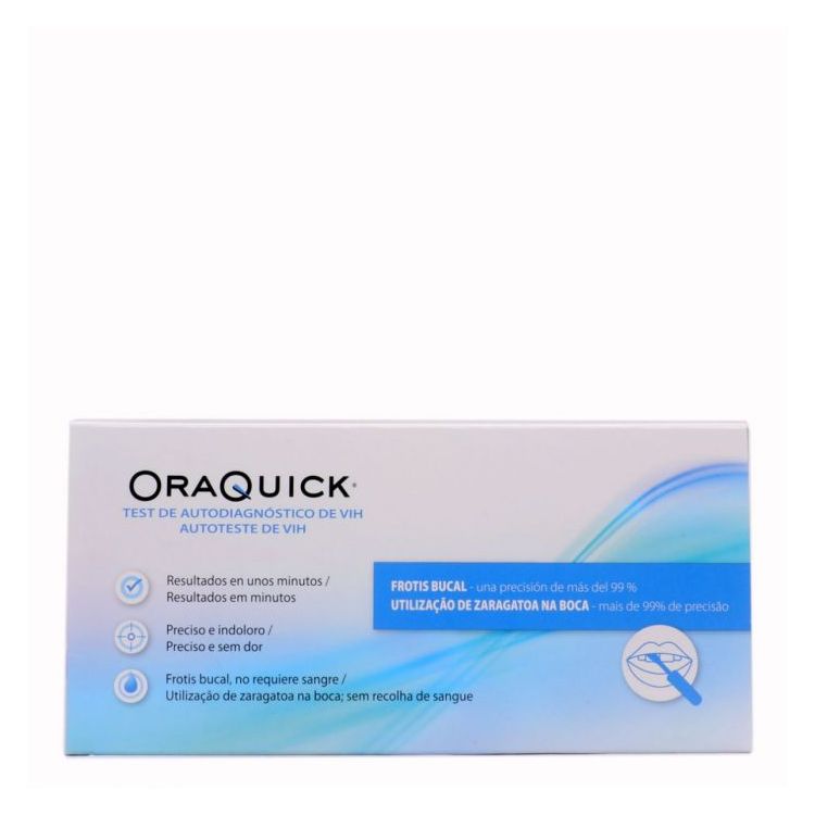 ORAQUICK TEST DE AUTODIAGNOSTICO DE VIH 1 UNIDAD