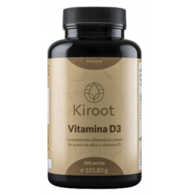VITAMINA D3 KIROOT 360 PERLAS