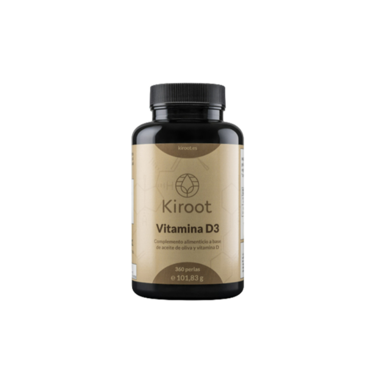 VITAMINA D3 KIROOT 360 PERLAS