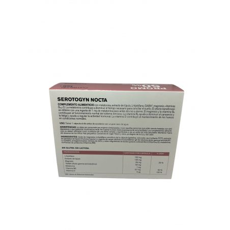 CUMLAUDE DUPLO SEROTOGYN NOCTA 60 CAPS 2ª 50%