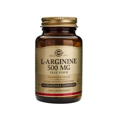 SOLGAR L-ARGININA 500MG 50 CAP