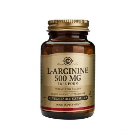 SOLGAR L-ARGININA 500MG 50 CAP