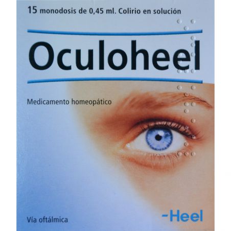 OCULOHEEL COLIRIO EN SOLUCION 15 ENVASES MONODOSIS 0,45 ML