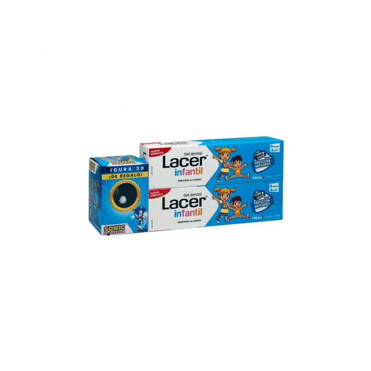 LACER DUPLO GEL INFANTIL 75 ML + FIG SON