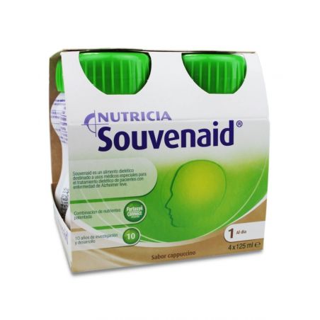 SOUVENAID CAPPUCCINO 4X125ML