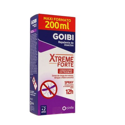GOIBI XTREME FORTE REPELENTE DE INSECTOS 1 SPRAY 200 ML