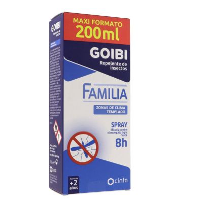 GOIBI FAMILIA FORTE REPELENTE DE INSECTOS 1 SPRAY 200 ML