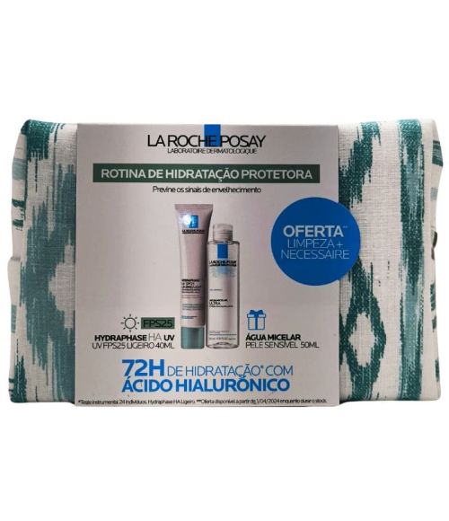 LRP NECESER RUTINA HYDRAPHASE HA UV+ AGUA MICELAR 50ML