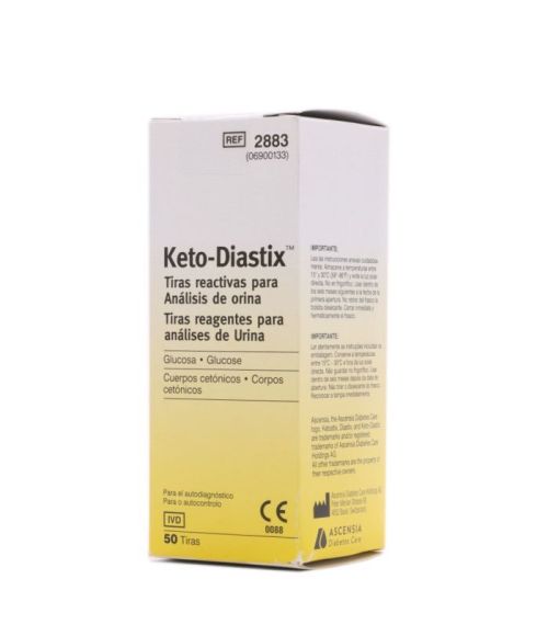 KETO DIASTIX 50 TIRAS