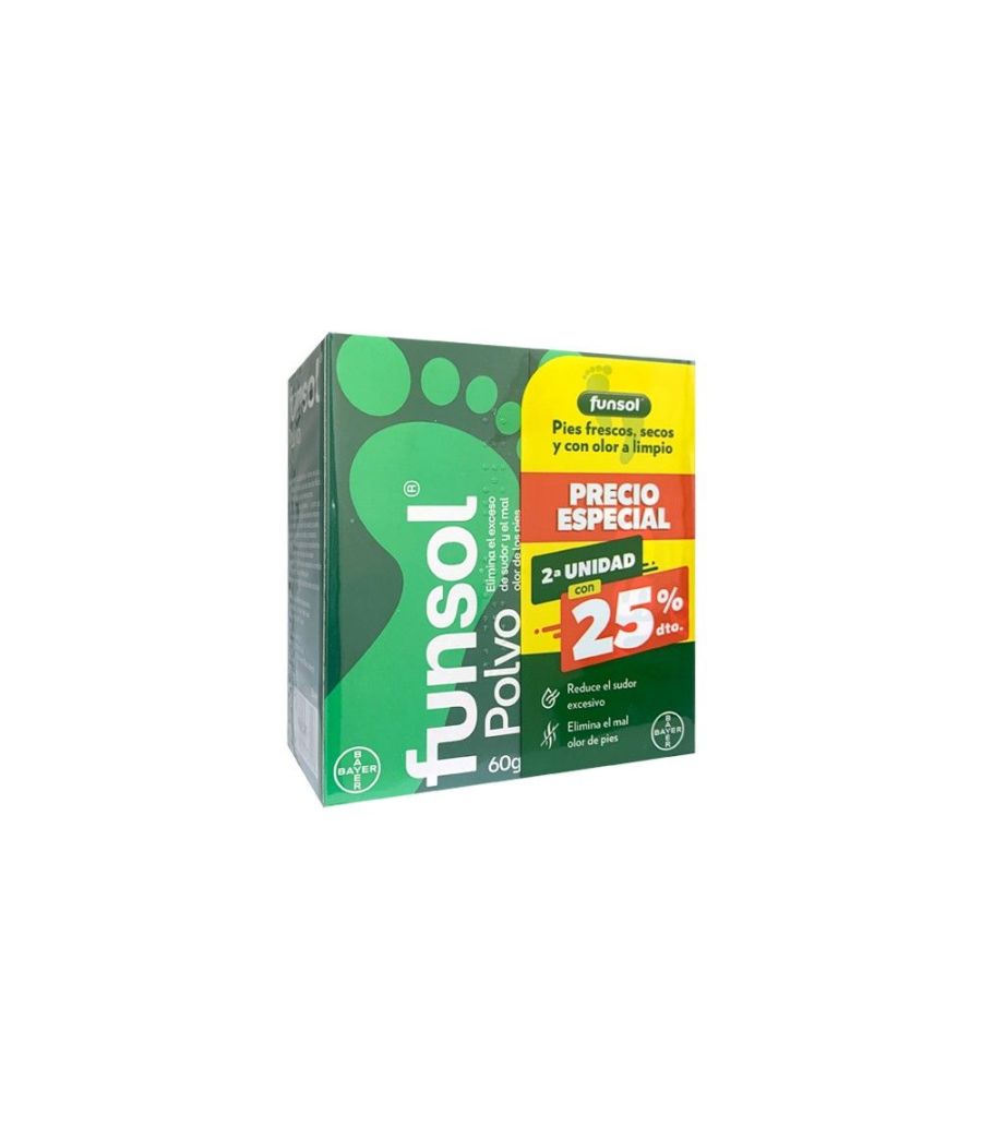 PACK FUNSOL POLVO 2ª 25% 2X50G