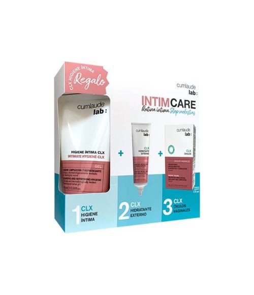 CUMLAUDE INTIMCARE RUTINA CLX HIGIENE+ HIDRATANTE EXT+ OVULOS