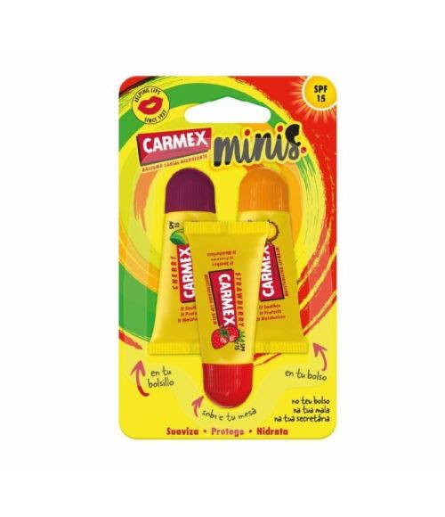 CARMEX MINIS TRIPLO TUBO