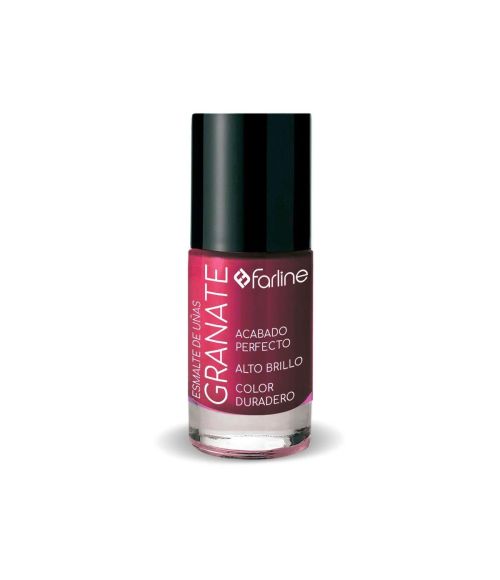 FARLINE ESMALTE DE UÑAS 1 ENVASE 10 ML COLOR GRANATE