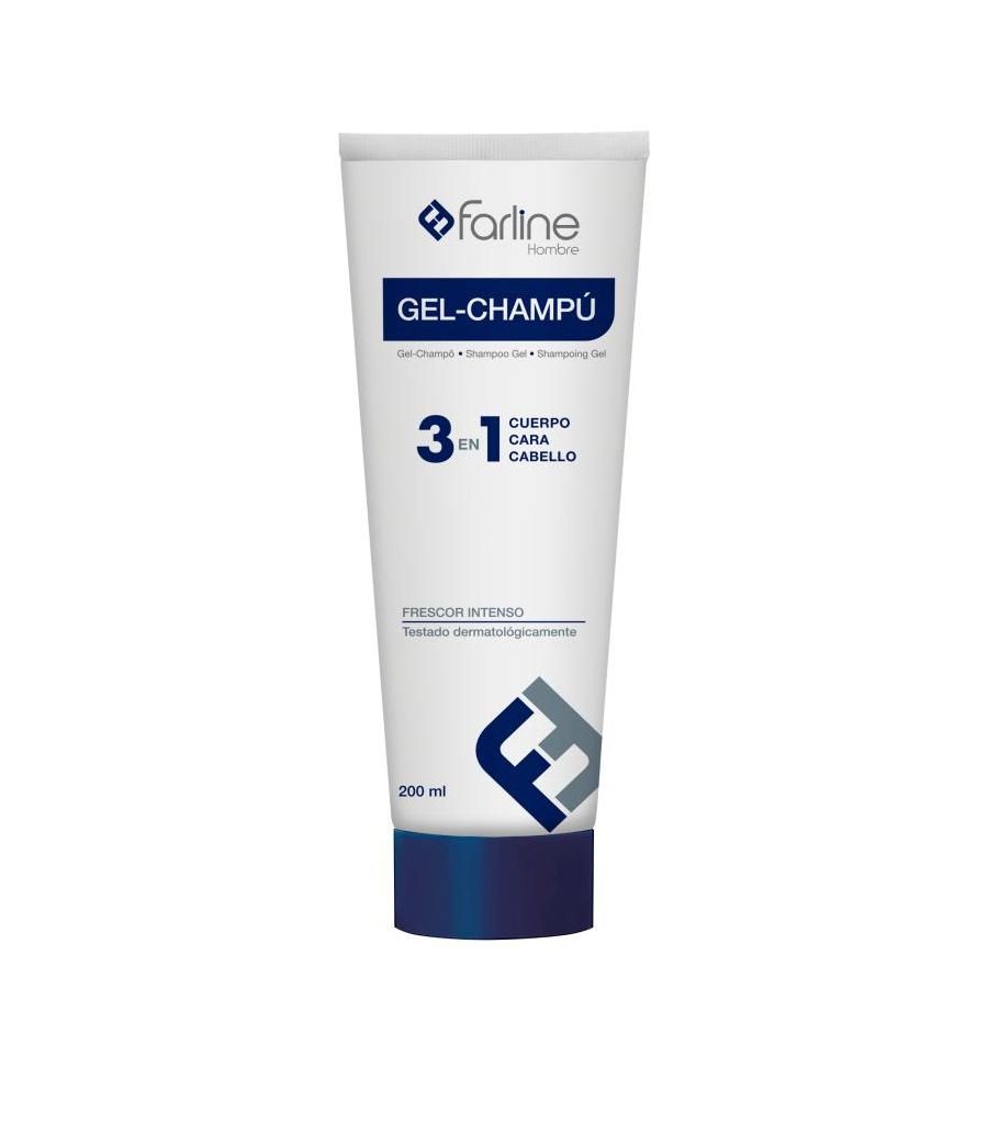FARLINE HOMBRE GEL-CHAMPU 3 EN 1 1 ENVASE 200 ML