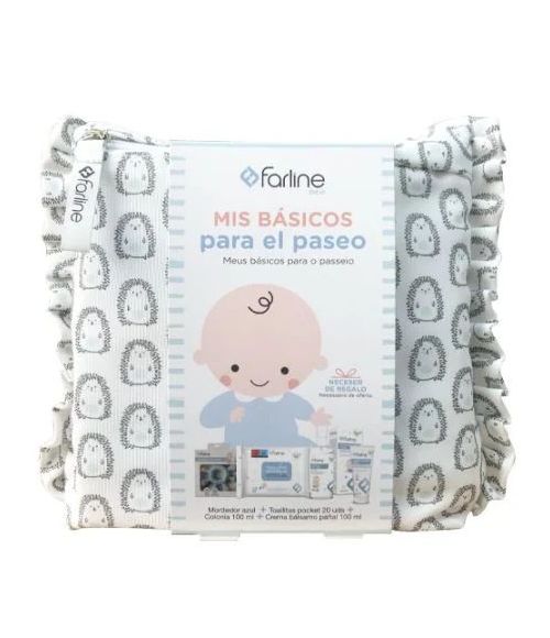 FARLINE NECESER BEBE CON MORDEDOR VERDE