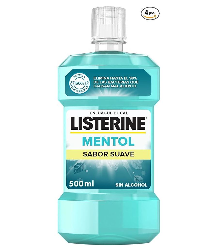 LISTERINE MENTOL SUA ZERO750ML
