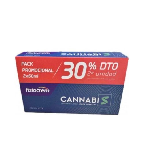 FISIOCREM DUPLO CANNABIS 2X60ML 2ª 20% DTO