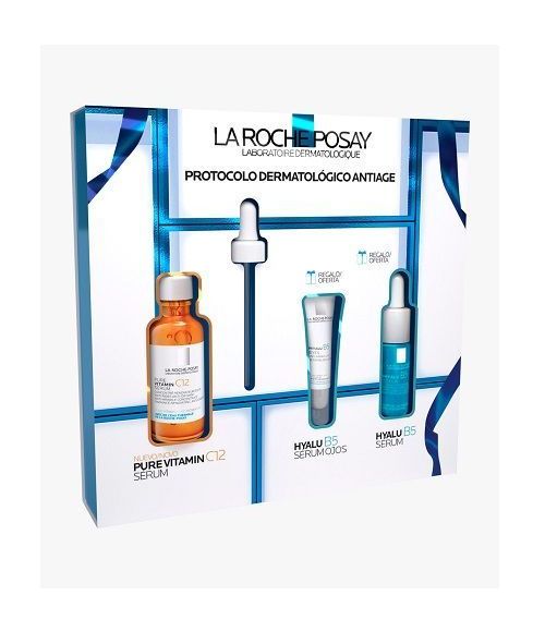 LRP COFRE XMAS PURE VITAMIN C10 30ML+ HYALU B5 SERUM OJOS 5ML+ HYALU B5 SERUM 10ML