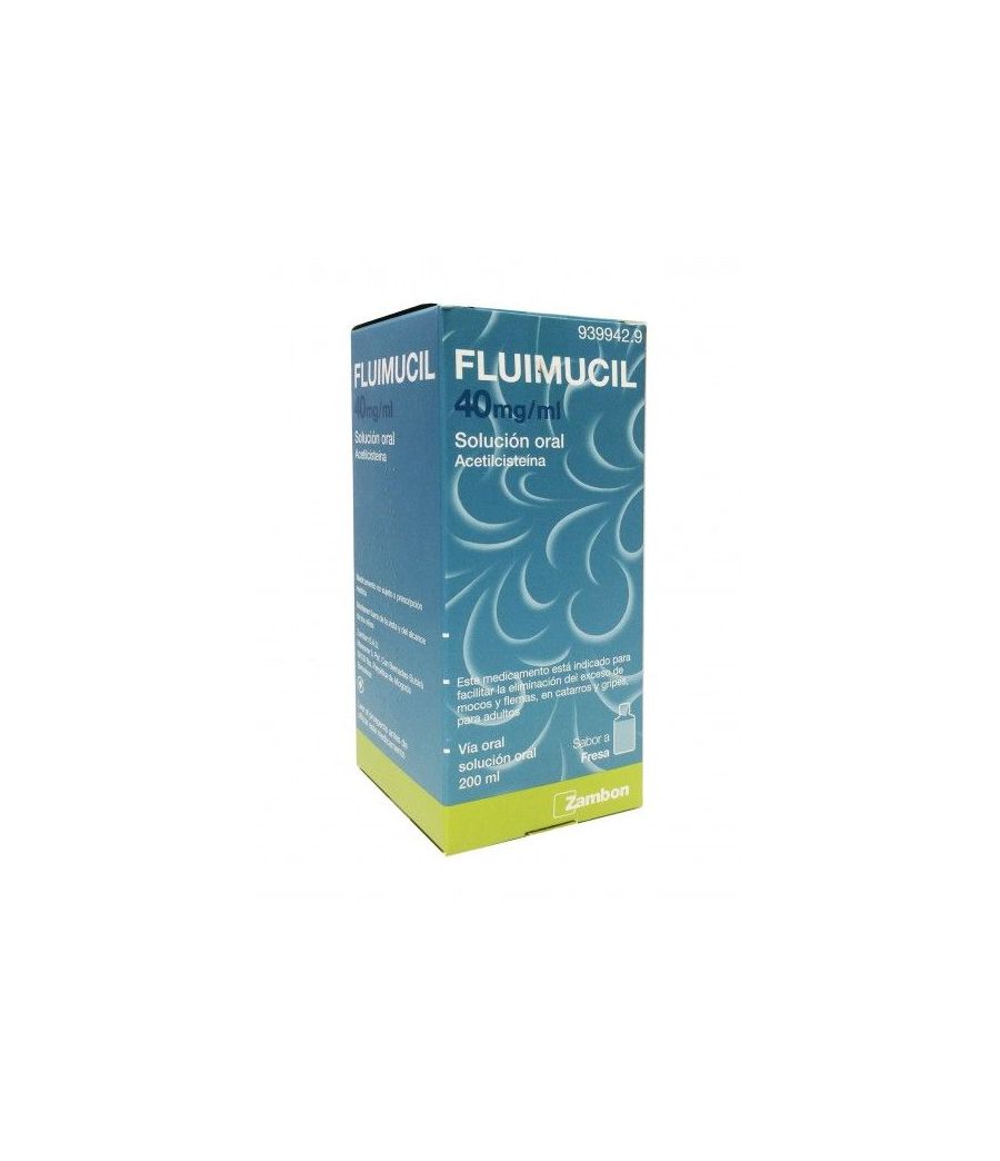 FLUIMUCIL 40 mg/ml SOLUCION ORAL 1 FRASCO 200 ml