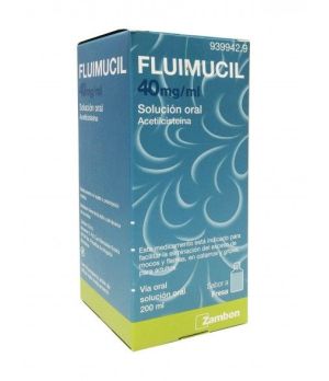 FLUIMUCIL 40 mg/ml SOLUCION ORAL 1 FRASCO 200 ml