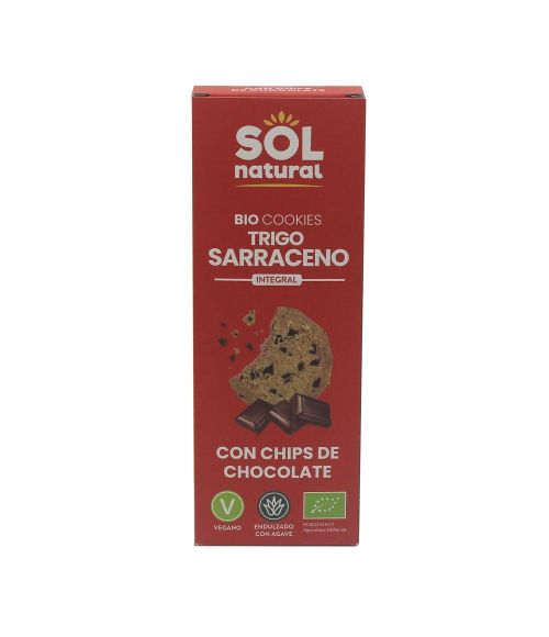 SOL NATURAL GALLETAS DE TRIGO SARRACENO Y CHOCOLATE 170G