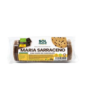 SOL NATURAL MARIA SARRACENO CHIPS CHOCO 200G