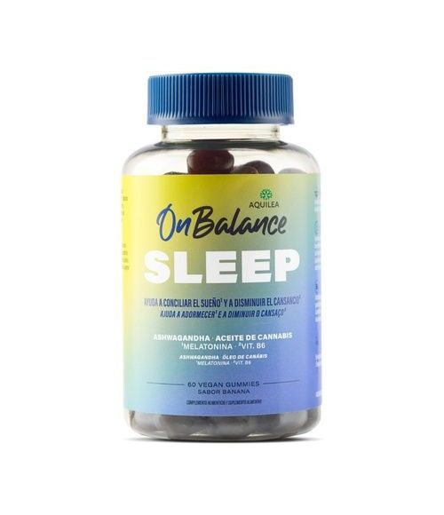 AQUILEA ONBALANCE SLEEP 60 GOMINOLAS SABOR BANANA