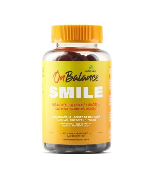 AQUILEA ONBALANCE SMILE 60 GOMINOLAS SABOR CITRICO