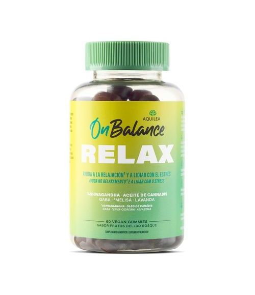 AQUILEA ONBALANCE RELAX 60 GOMINOLAS SABOR FRUTOS DEL BOSQUE