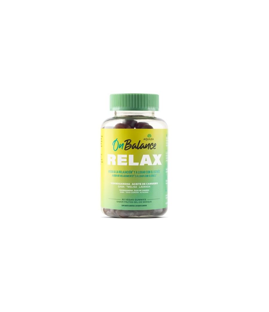 AQUILEA ONBALANCE RELAX 60 GOMINOLAS SABOR FRUTOS DEL BOSQUE